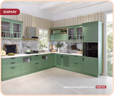 GREEN LIGHT SUMMER Kitchen Cabinets