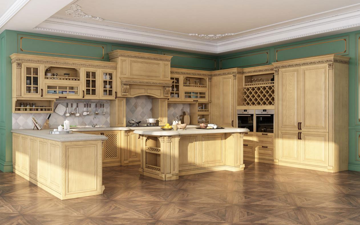 Heritage style kitchens are very popular - Guangzhou Snimay Home ...